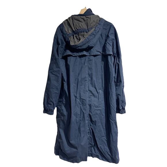 Nike Nikelab X Made In Italy Thunder Blue Long Jacket Coat AO0854-471 Men Small - Picture 9 of 9